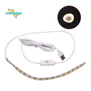 Amonghot&gt; ชุดสายไฟ LED USB ยืดหยุ่น สําหรับจักรเย็บผ้า