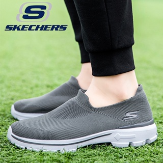 Skechers_ GOWALK ArchFit รองเท้าวิ่งลําลอง ผ้าตาข่าย ระบายอากาศ ทรงหลวม เหมาะกับฤดูร้อน สําหรับผู้ชาย และผู้หญิง