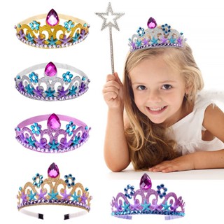 [0717]JHLQ-COS-G Childrens Birthday Crown Headband Starfish Decorative Hair Band Mermaid Princess Crown Ocean Theme Party Hair Accessories Girl cosplay  girl  9B1K