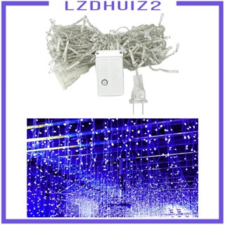 [Lzdhuiz2] สายไฟ LED เสียบปลั๊ก สําหรับตกแต่งสวน เทศกาลคริสต์มาส ห้องนอน