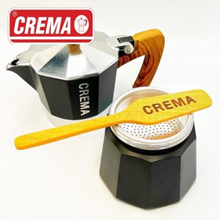 ไม้ปาดกาแฟ แบรนด์ CREMA สำหรับ Moka Pot + แถมฟรีเทคนิคชงโมก้าพอท