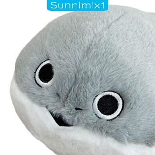 [Sunnimix1] ตุ๊กตาปลา ผ้ากํามะหยี่ขนนิ่ม เครื่องประดับ สําหรับโซฟา ของขวัญวันเกิด ห้องนั่งเล่น