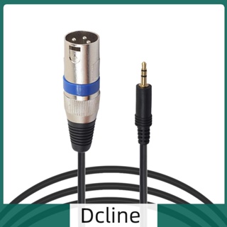 [Dcline.th] สายเคเบิลเสียงสเตอริโอ 3.5 มม. 3 ม. 9.84 ฟุต เป็น 3 Pin XLR ตัวผู้