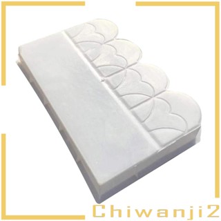 [Chiwanji2] อิฐคอนกรีต 40x25 ซม. ใช้ซ้ําได้ สําหรับตกแต่งสวน รั้ว เตียง ทางเดิน รั้ว DIY