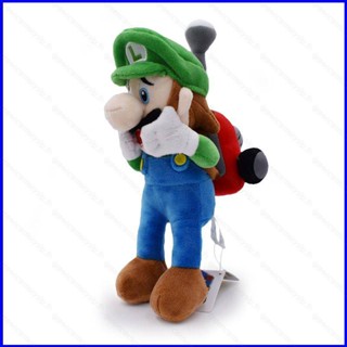 Gp1 Luigis Mansion 3 ตุ๊กตาของเล่น Luigi พร้อมเครื่องดูดฝุ่น ตุ๊กตายัดไส้ ของขวัญสําหรับเด็ก ตกแต่งบ้าน เกมตุ๊กตา PG1