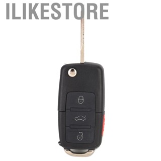 Ilikestore 4 Buttons  Flip Car Key  Replacement Case Cover Fit for Passta 1998-2001