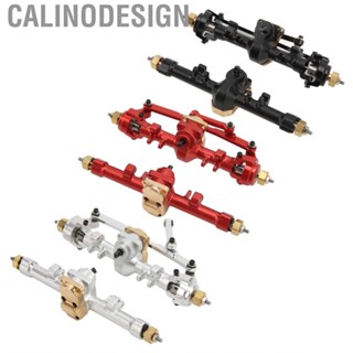 Calinodesign RC Axle Assembly  Replacement Front and Rear Durable Reliable for 1/24 Car SCX24