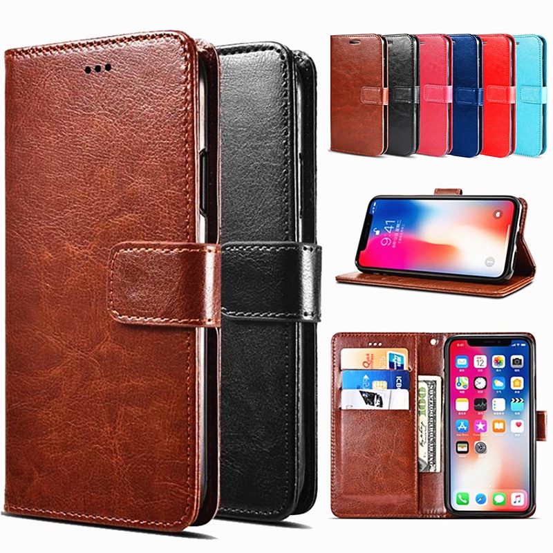 สําหรับ OPPO ค้นหา X5 X5pro CPH2305 CPH2307 ของแท้หนังกระเป๋าสตางค์ Vintage พับง่ายพลิกป้องกันกรณี Kickstand ผู้ถือบัตรฝาครอบ - รูปที่ 7