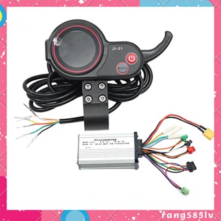 Jh-01 แดชบอร์ดหน้าจอ LCD 48V 20A ไม่มีแปรงถ่าน ไม่มีห้องโถง อุปกรณ์เสริม สําหรับสกูตเตอร์ไฟฟ้า E Bike