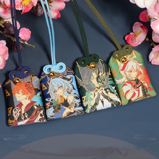 [Smileofen] ใหม่ จี้คอสเพลย์อนิเมะ Inazuma Thoma Yae Miko Xiao Venti Zhongli Talisman Kawaii ของขวัญ สําหรับแต่งคอสเพลย์