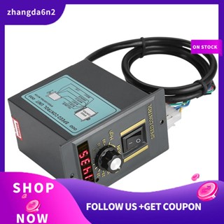 【พร้อมส่ง】ตัวควบคุมความเร็วมอเตอร์ดิจิทัล Ac 220V 50Hz 15-400W 0-1450Rpm ปรับได้