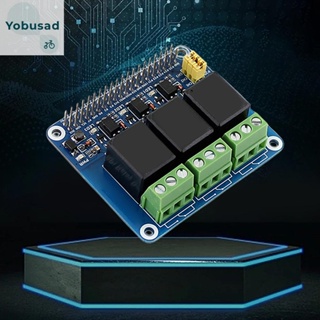 [Yobusad.th] บอร์ดโมดูลขยาย GPIO 3 ช่อง สําหรับ Raspberry Pi 3 Model B