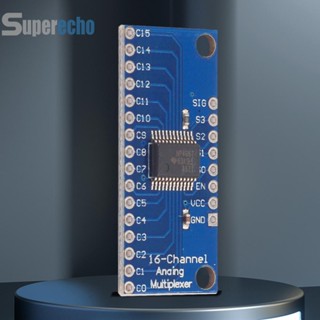 [superecho.th] บอร์ดโมดูลแยกสัญญาณดิจิทัล CD74HC4067 16 ช่องทาง สําหรับ Arduino 2V-6V Microcontroller 16 1-10 ชิ้น