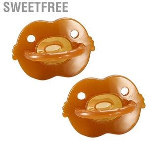 Sweetfree Baby Pacifier Silicone Super Soft  Nipple Shape Compact Portable Infant Dummy Newborn Pacifiers