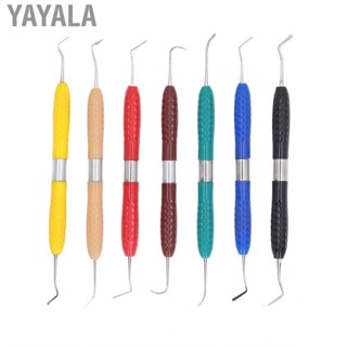 Yayala Dental Filling Spatulas 7pcs High Accurate Resin Tools Double