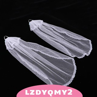 [Lzdyqmy2] ตุ๊กตาเจ้าสาวแต่งงาน สีขาว แฟชั่น 1/6 สําหรับตุ๊กตาเด็กผู้หญิง 12 นิ้ว