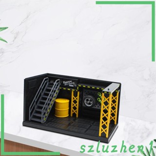 [Szluzhen1] ของเล่นโมเดลที่จอดรถ DIY สําหรับตกแต่ง