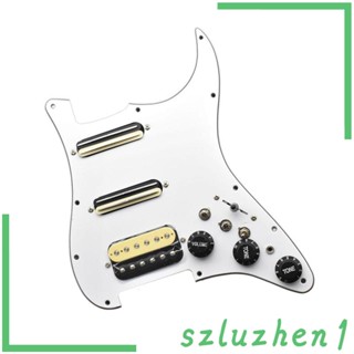 [Szluzhen1] ปิ๊กอัพกีตาร์ ติดตั้งง่าย สีขาว แบบเปลี่ยน สําหรับกีตาร์ไฟฟ้า