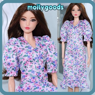 Moilyhd เสื้อโค้ท กางเกงยีน หลายสไตล์ 11.5 นิ้ว 30 ซม. สําหรับตุ๊กตา DIY