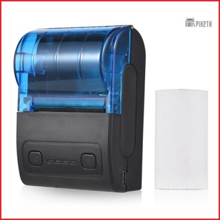 Bisofice Wireless USB Receipt Printer 2 inch Portable Mini Thermal Printer with 57mm Print Paper Roll Compatible with iOS Android Windows