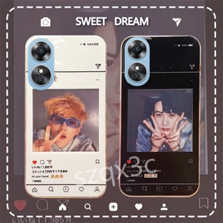 พร้อมส่ง เคสโทรศัพท์มือถือ ซิลิโคนนิ่ม ใส บางมาก กันกระแทก สําหรับ OPPOA38 4G OPPO A58 A78 A98 5G 2023 OPPOA58