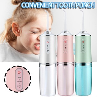 Cordless Water Flosser Dental Oral Irrigator Teeth Cleaner +4 Jet Tips