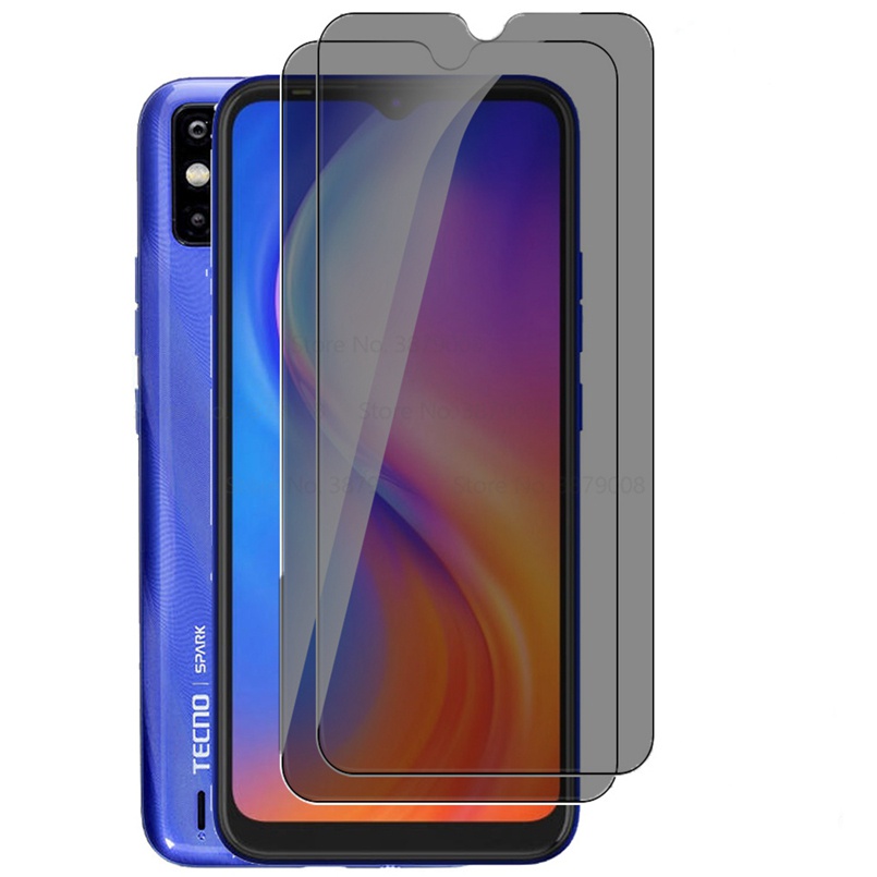 ฟิล์มกระจกนิรภัย กันรอยหน้าจอ กันแอบมอง สําหรับ Tecno pova 4 pro Neo 2 Pop 7 6 5 go 5S 5X 4 pro LTE