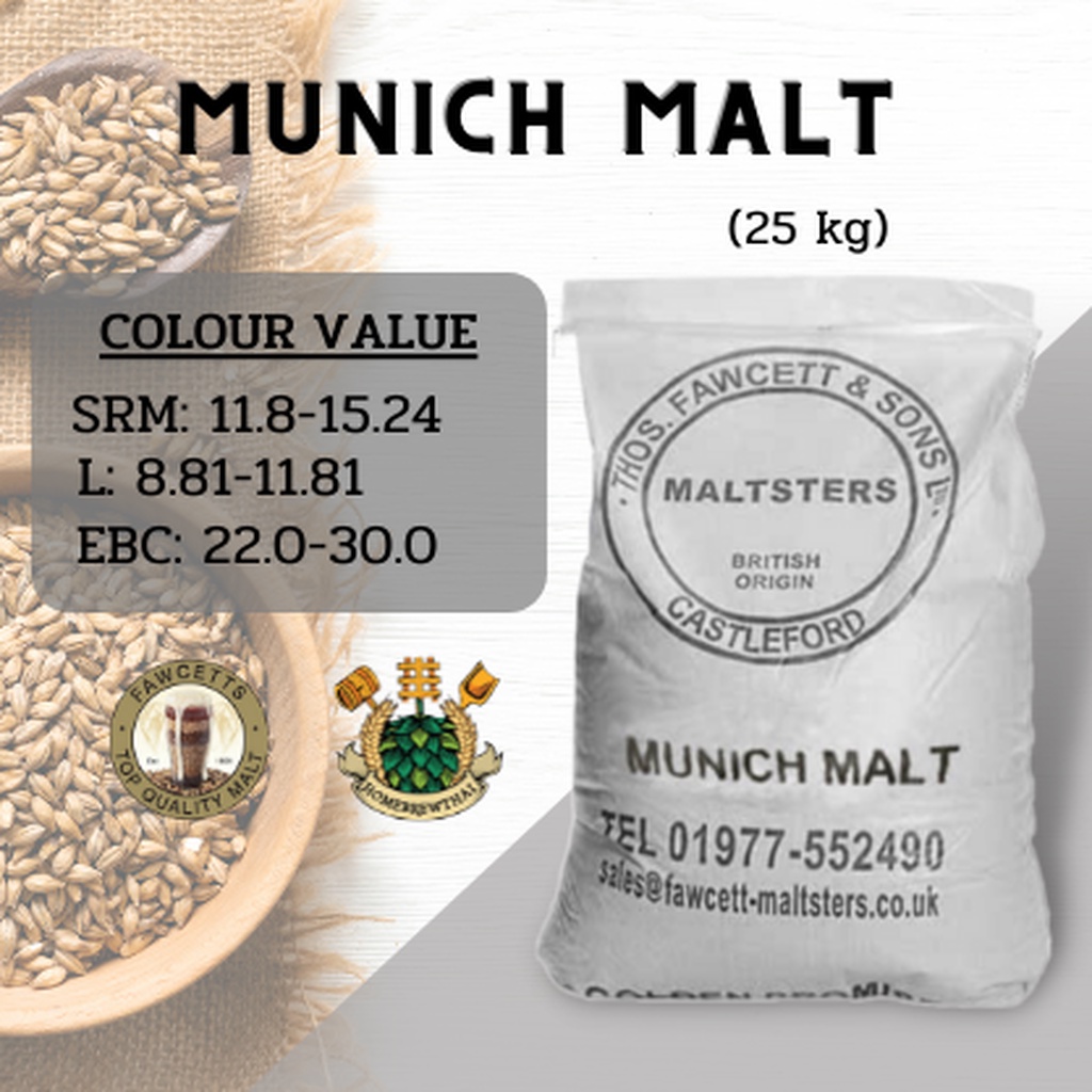 Munich Malt (Thomas Fawcett) / กระสอบ 25 kg