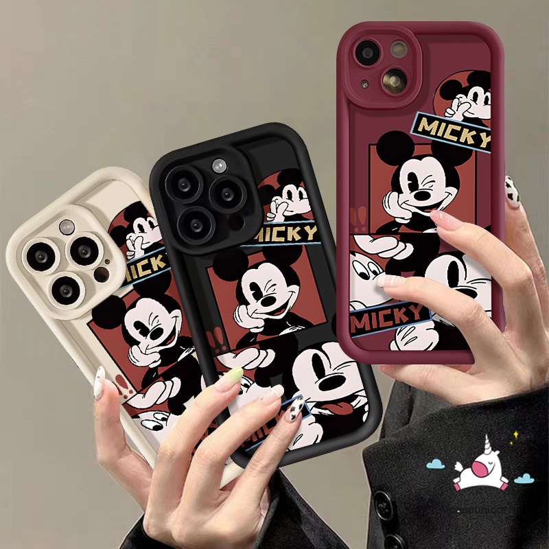 เคสโทรศัพท์มือถือ ลายการ์ตูนดิสนีย์ มิกกี้เมาส์ Doodle น่ารัก สําหรับ Vivo Y36 Y27 Y17S Y35 Y17 Y15 Y16 Y15s V25 V25E Y11 Y91 Y21 Y21s Y15A Y02 Y12 Y33 Y22 Y20 Y12s Y51 Y91C Y31 Y20s Y22s Y30 Y12i Y50