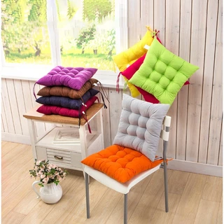 OMC เบาะรองนั่งญี่ปุ่น เบาะรองนั่งทรงสีเหลี่ยม สีสันสดใส หนานุ่มนั่งสบาย ใช้พิงหลังได้ สำหรับใช้ตกแต่งบ้านได้
