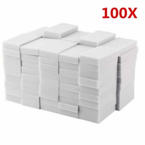 ขายส่ง แผ่นโฟมฟองน้ําเมลามีน หนา 3/4 นิ้ว สําหรับทําความสะอาด 100 ชิ้น