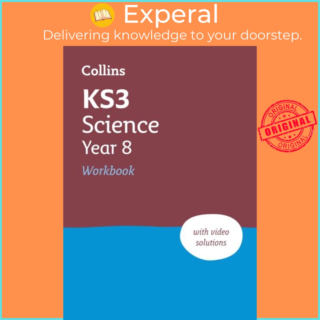 KS3 Science Year 8 Workbook - เหมาะสําหรับปี 8 โดย Collins KS3 (ฉบับสหราชอาณาจักรปกอ่อน)