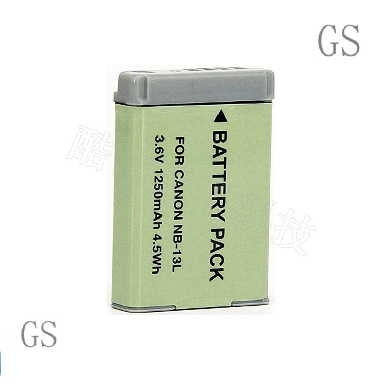 Gs for Canon Canon NB-13L Digital Camera Battery Lithium Battery Full Decoding