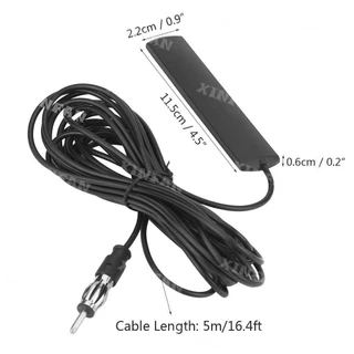 Xinfan Ant-309 เสาอากาศวิทยุ Fm 85-112mhz 5 เมตร สีดํา สําหรับติดรถยนต์