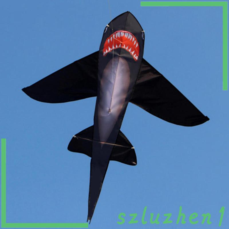 [Szluzhen1] ของเล่นฉลามสายเดี่ยว ควบคุมง่าย หางยาว ขนาดใหญ่ 155x160 ซม. สําหรับเด็ก ผู้ใหญ่ เด็กผู้ชาย และเด็กผู้หญิง