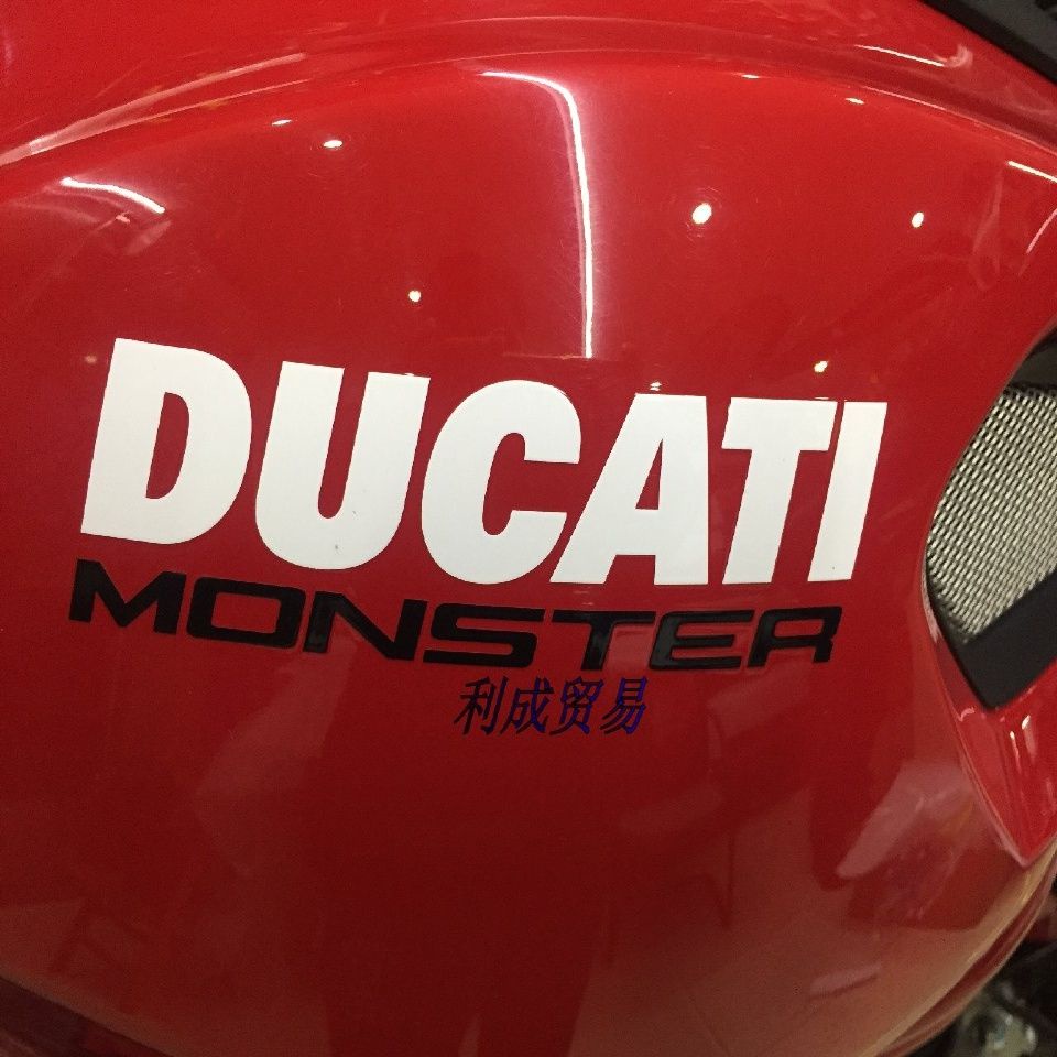 Ducati MONSTER Letter Sticker 696 821 1199 848 797 Motorcycle Fuel Tank Sticker
