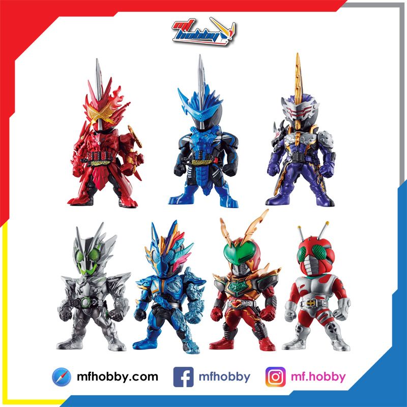 Converge Kamen Rider 20 - Saber / Blades / Calibur / Zero-One / Vulcan / Wild Chalice / Z-Cross