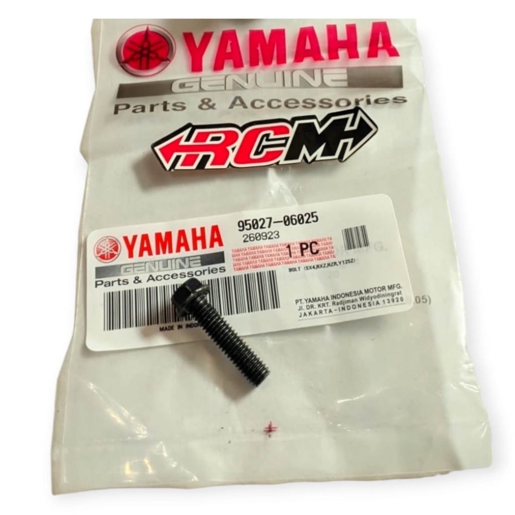 95027-06025 ต้นฉบับ YAMAHA YGP JUPITER MX VISION RADIATOR ฝาครอบน้ํา BOLT