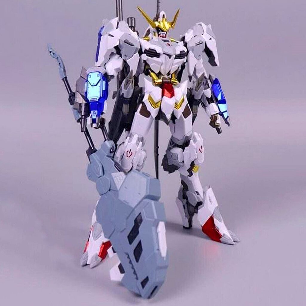 MG 1/100 BARBATOS 6th FORM Ver. HIRM + ACTION BASE + WATER DECAL ได้หุ่น 4th FORM แปลงเป็น 6th FORM 