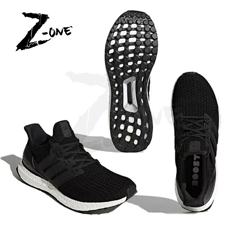 Adidas Ultra Boost DNA "Core Black" "Salmon Pink" "Black White" วิ่งสำหรับผู้หญิงผู้ชาย รองเท้า tra