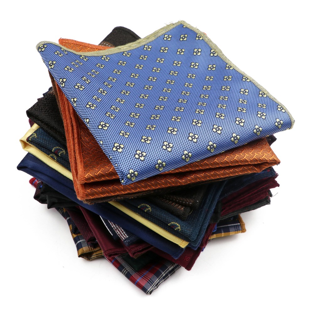 Zonfaz Mens Paisley ผ ้ าไหมผ ้ าเช ็ ดหน ้ าแปลกใหม ่ Vintage Pocket Square Jacquard 25 ซม.ความกว ้ างชุด Hanky ธุรกิจอย ่ างเป ็ นทางการ Tuxedo หน ้ าอกผ ้ าเช ็ ดตัวอุปกรณ ์ เสริม