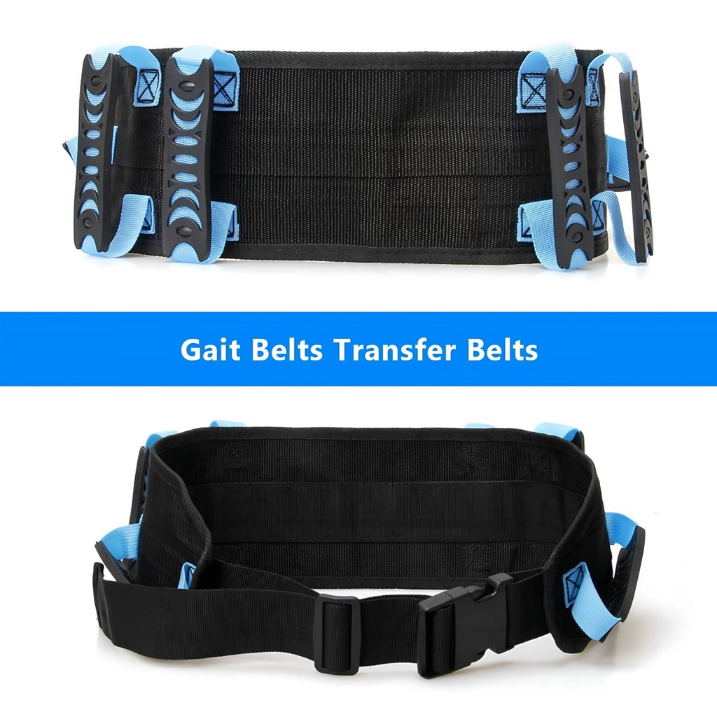 เข็มขัดดึงเอวผู้ป่วย  เข็มขัดพยุงผู้ป่วย UM Safety Transfer Belt