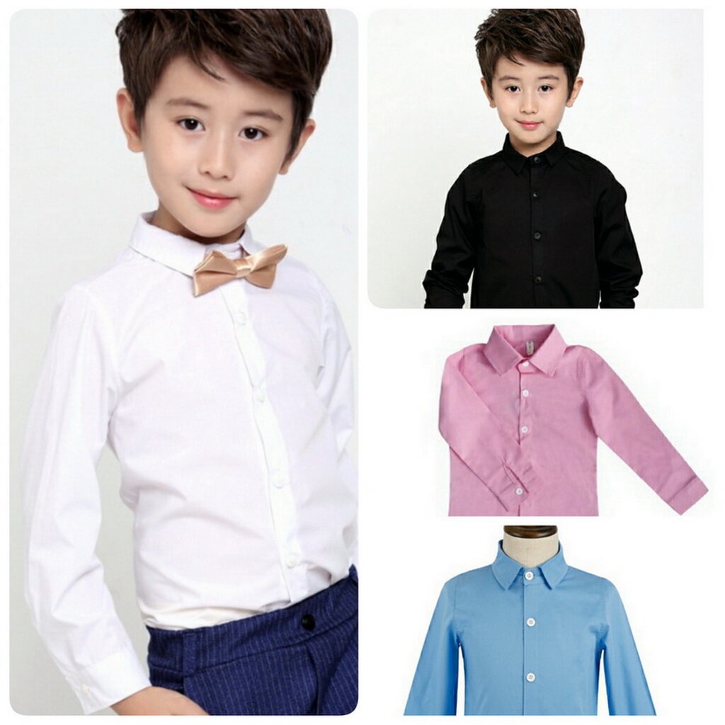 Bsh0202- Bsh-เสื้อเชิ้ตเด็กชาย แขนยาว มีหลายสี ทรงสวย เนื้อผ้าดีใส่สบาย เสื้อเชิ้ตสำหรับเด็กชายใส่ออกงานได้ ดูดีในทุก...