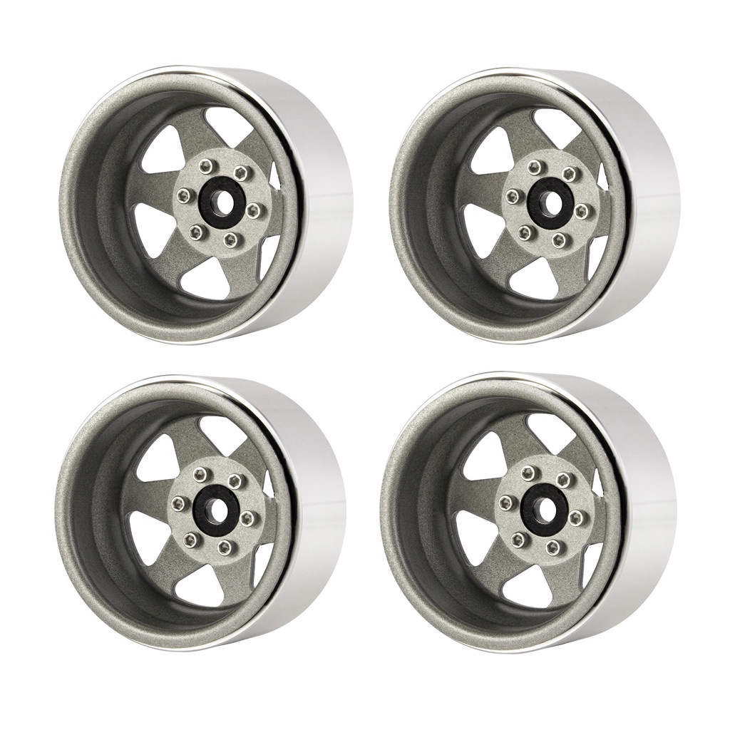 ดุมล้อโลหะ ขอบลึก 1.9 นิ้ว สําหรับรถไต่หินบังคับ 1/10 TRX4 Axial SCX10 90046 UTB18