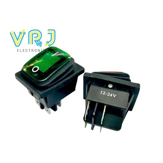Switch สวิตช์กันน้ำ รุ่น RL-2-2*1 ON OFF 4ขา 16A/250VAC-20A/125VAC มีไฟ 12-24VDC และ 220VAC