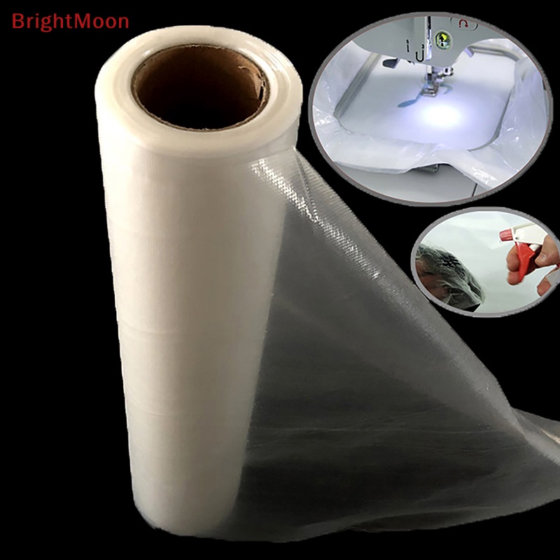 Brightmoon ฟิล์มกันโคลง ละลายน้ําได้ สําหรับเย็บปักถักร้อย 11.8 นิ้ว * 10 หลา
