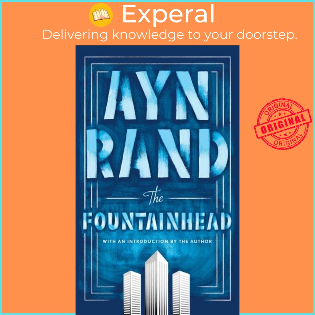 The Fountainhead โดย Ayn Rand (ฉบับสหราชอาณาจักรปกอ่อน)