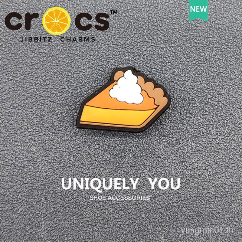 Crocs jibbitz charms ดอกไม้รองเท้าขนมหวาน Gourmet Series รองเท้าหัวเข็มขัดอุปกรณ์เสริม DIY อุปกรณ์เสริม