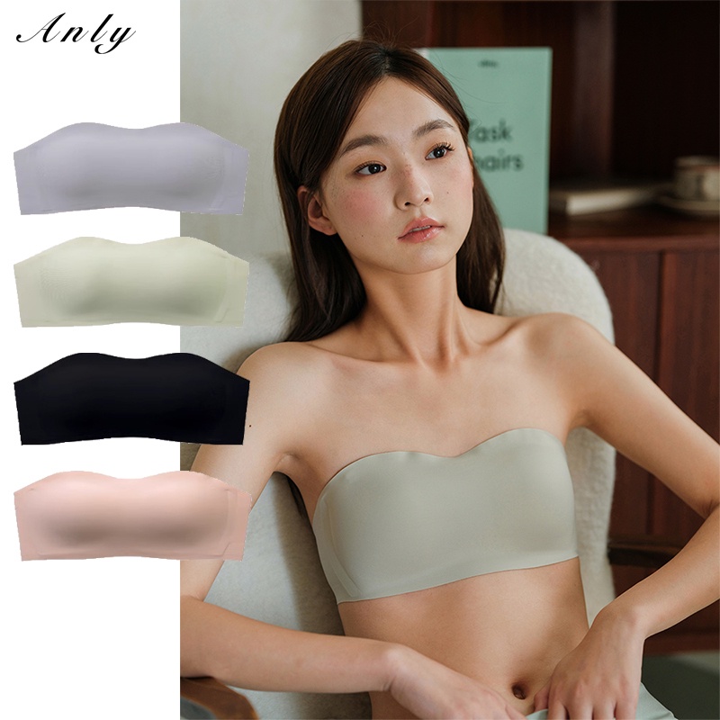 One-piece Bra Bra ผู้หญิงไม่มีรอยต่อ Anti Slip Multiway Bra หน้าอกเล็ก Push Up ชุดชั้นในที่มองไม่เห็นชุดชั้นใน