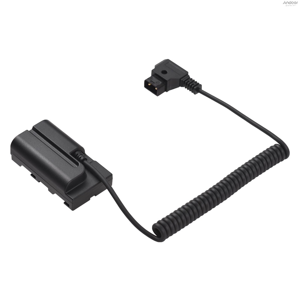 ไฟวิดีโอ ไมโครโฟน Dummy Dummy อุปกรณ์เสริม กับ WY-VL-F DC Coupler }. สําหรับมอนิเตอร์ แตะ D สายเคเบิลขดลวดแบตเตอรี่ดัมมี่.